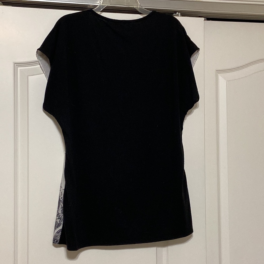 Dress Up or Casual, Dress Barn, Size L., embellished front, comfortable style. - Picture 2 of 2